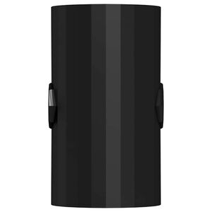 vidaXL Fosseball Bord Stoppere 10 pcs Svart 1,7 x 1,7 x 3,2 cm PP