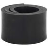 vidaXL Gummikant for sn&oslash;plog svart 100x10x1 cm