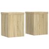 vidaXL Plantestativer 2 stk sonoma eik 15x15x20 cm konstruert tre