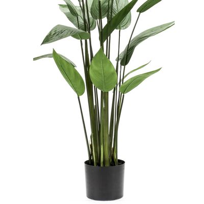 Emerald Kunstig heliconia-plante grønn 125 cm 419837
