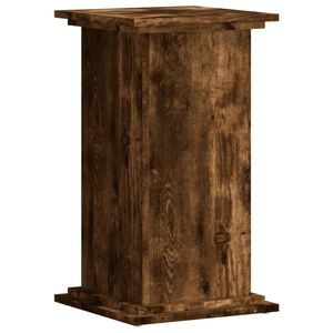 vidaXL Plantestativ r&oslash;kt eik 33x33x60 cm konstruert tre
