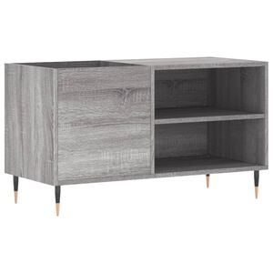 vidaXL Hifi-benk gr&aring; sonoma 85x38x48 cm konstruert tre