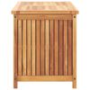 vidaXL Putekasse 90x50x58 cm heltre teak