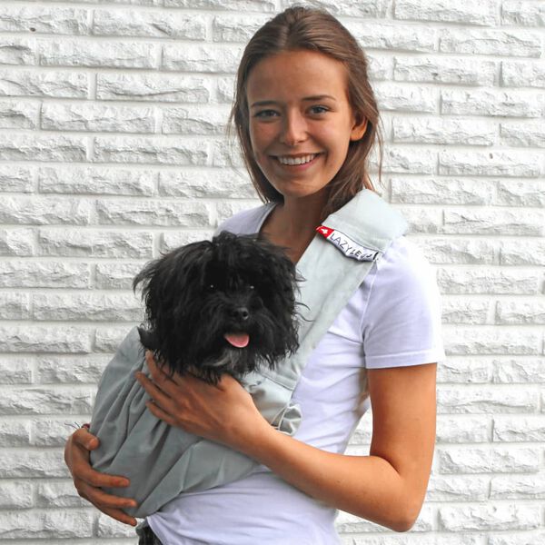 4Lazylegs Dyreb&aelig;rer Pocket Canvas lerret 7 kg gr&aring; 3027