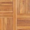 vidaXL Bordplate heltre teak 2,5 cm 90 cm