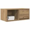 vidaXL TV-benk artisan eik 60x31x25,5 cm konstruert tre