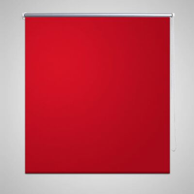 Rullegardin Blackout 80 x 175 cm Rød