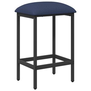 vidaXL Barstol Bl&aring; 40 x 32 x 74 cm Konstruert tre