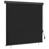 vidaXL Utend&oslash;rs rullegardin 160x250 cm antrasitt