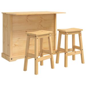vidaXL Kj&oslash;kkenoppbevaring 2 stk. Honningvoks 112 x 77 x 90 cm