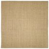 vidaXL Sisalteppe for klorestolpe 100x100 cm