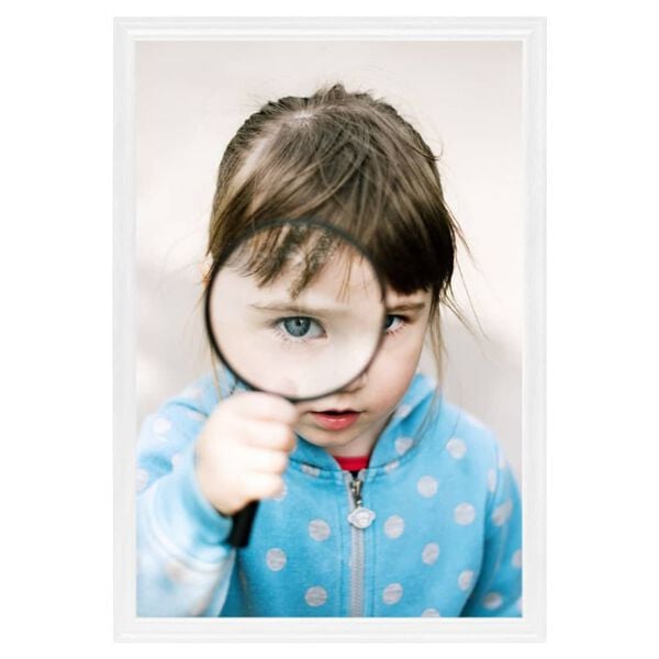 vidaXL Fotorammekollasje for bord 3 stk hvit 15x21 cm MDF