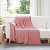 vidaXL Kastteppe Rosa 200 x 150 cm Fleece