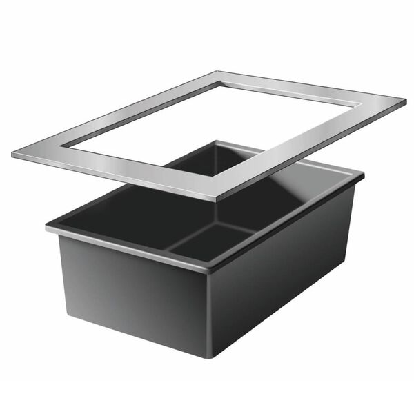 Ubbink Quadra C3 Bassengramme rustfritt st&aring;l