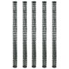vidaXL Gjerdenettinger for hage 5 deler HDPE 1x1,2 m gr&oslash;nn