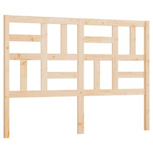 vidaXL Sengegavl 141x4x104 cm heltre furu