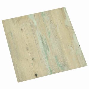 vidaXL Gulvplanker Hvit og Lys Brun 5,11 m&sup2; 55 stk. PVC