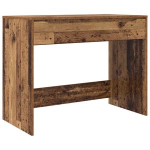 vidaXL Skrivebord Gammelt tre 100 x 50 x 78 cm Konstruert tre