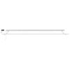 vidaXL Manuell uttrekkbar markise med LED brun 600x300 cm