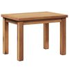vidaXL Kaffebord Brun 50 x 35 x 36 cm Heltre teak