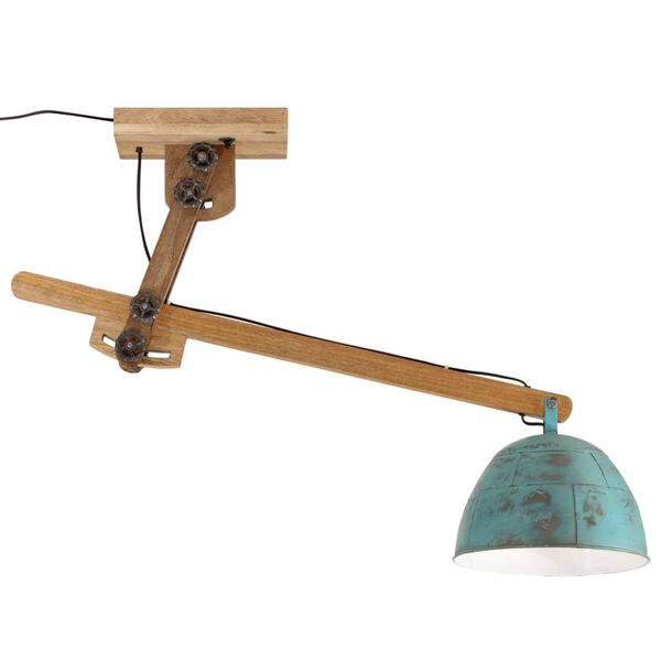 vidaXL Taklampe 25 W denimblå 105x30x65-108 cm E27