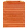 vidaXL Plantekasse voksbrun 90x40x45,5 cm heltre furu