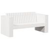 vidaXL Hagem&oslash;belsofa Hvit 134 x 60 x 62 cm Massiv furu