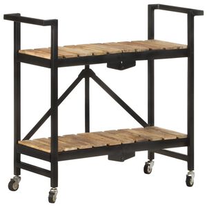 vidaXL Kj&oslash;kkentralle 87x36x81 cm heltre mango