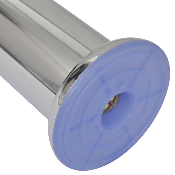 vidaXL Runde sofaben 8 stk krom 180 mm