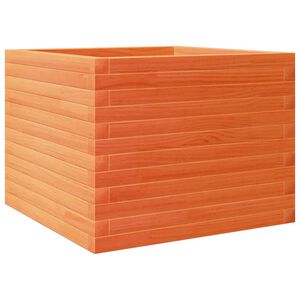 vidaXL Plantekasse voksbrun 60x60x45,5 cm heltre furu