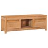 vidaXL TV-benk 100x30x35 cm heltre teak