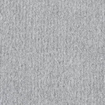 vidaXL Gulvteppe BFC grå med motiv 100x450 cm