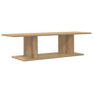vidaXL TV-benksett Veggmontert Brun 103 x 30 x 26,5 cm Konstruert tre
