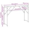 vidaXL Konsollbord Artisan Eik 105x30x75cm Konstruert tre