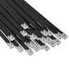 vidaXL Kabeltau 250 stk. 7,9 x 350 mm Svart