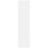 vidaXL Garderobe hvit 50x50x200 cm konstruert tre