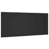 vidaXL Sengegavl svart 200x1,5x80 cm konstruert tre