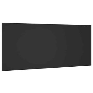 vidaXL Sengegavl svart 200x1,5x80 cm konstruert tre