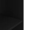 vidaXL Aquarium Stand Black 100x40x60 cm Engineered Wood