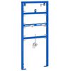 vidaXL Veggfeste for urinal system Bl&aring; 50 x 3 x 112 cm