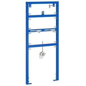 vidaXL Veggfeste for urinal system Bl&aring; 50 x 3 x 112 cm