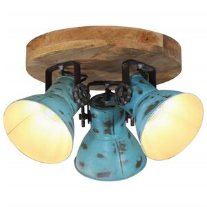 vidaXL Taklampe 25 W denimbl&aring; 35x35x25 cm E27