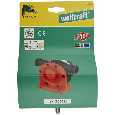 wolfcraft Drillpumpe 3000 l/t S=8 mm 2207000