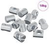 vidaXL Fattnut 3462 pcs s&oslash;lv M6 x 13 mm (Gjengetverrsnitt x H) Metall