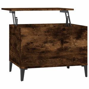 vidaXL Salongbord r&oslash;kt eik 60x44,5x45 cm konstruert tre