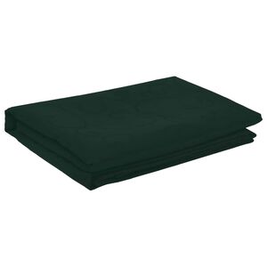 vidaXL Bordduk Torget M&oslash;rkegr&oslash;nn 110 x 110 cm