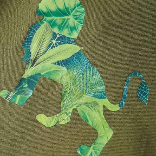 T-skjorte for barn gr&oslash;nn 128