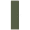 vidaXL Oppbevaringsskap Olivengr&oslash;nn 60 x 40 x 140 cm Kaldvalsget St&aring;l