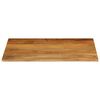 vidaXL Bordplate naturlig kant 100x80x3,8 cm heltre mango