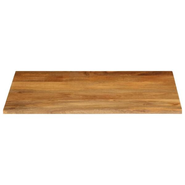 vidaXL Bordplate naturlig kant 100x80x3,8 cm heltre mango